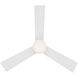 San Francisco 44 inch Matte White Downrod Ceiling Fans, Smart Fan