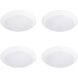 Disc LED 9.18 inch White Flush Mount Ceiling Light in 4, WAC Limited