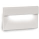 LEDme Step and Wall Lights 277 3 watt White On Aluminum Step Light