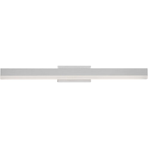 Styx LED 25 inch Brushed Aluminum Bath Vanity & Wall Light, dweLED