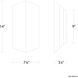 Summit Outdoor Wall Light in 4000K, dweLED