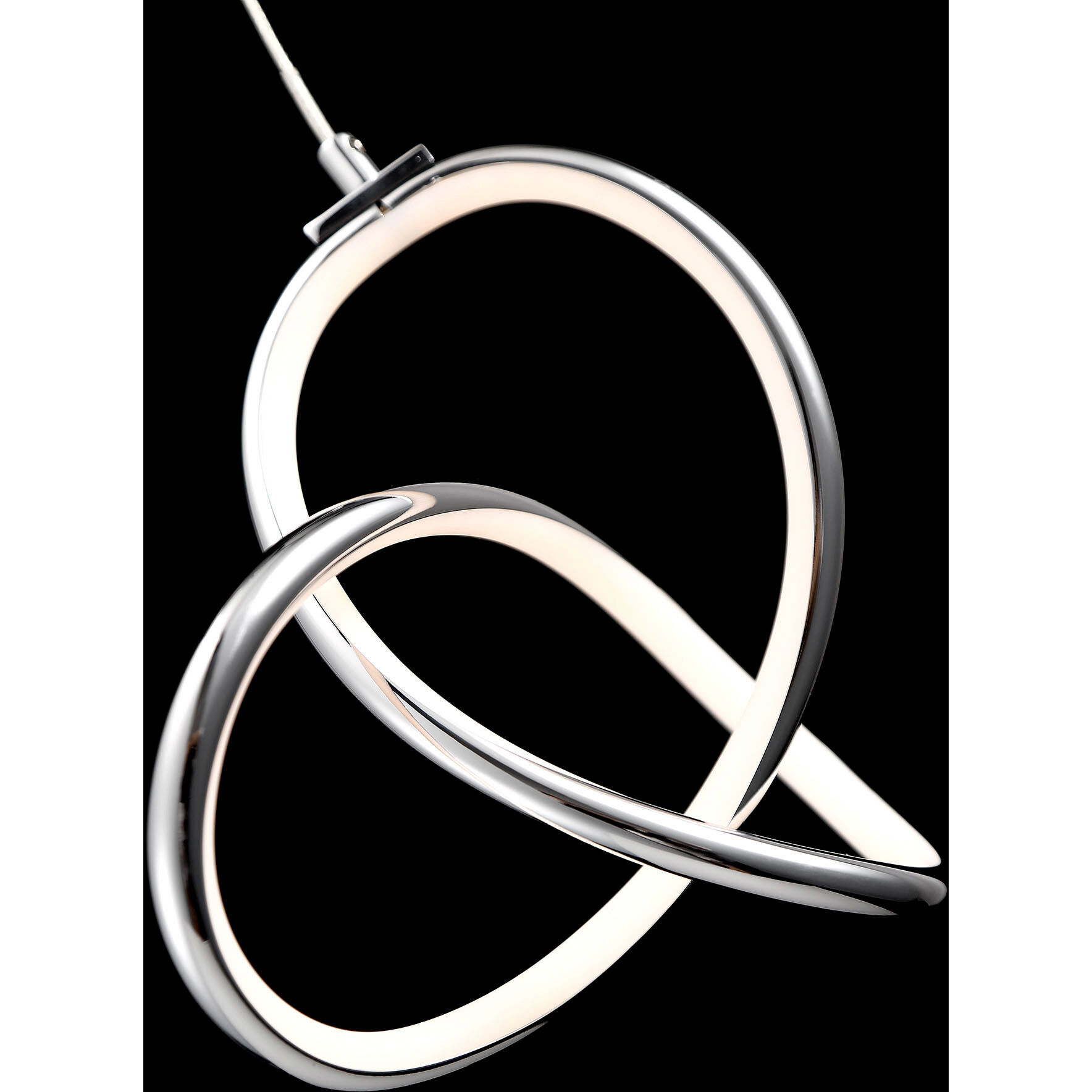 Vornado LED 7.44 inch Chrome Mini-Pendant Ceiling Light, dweLED