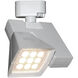 Logos 1 Light 120 White Track Head Ceiling Light in 2700K