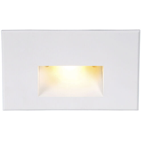 Tyler 12 2 watt White Step and Wall Lighting in Amber, WAC Landscape