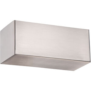 Bric LED 3 inch Brushed Nickel ADA Wall Sconce Wall Light in 2700K, dweLED