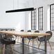 Volo LED 1.5 inch Black Pendant Ceiling Light, dweLED