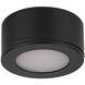 Mini Puck 1 Light 24 Black Puck Lighting Ceiling Light