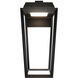 Levee LED 24.75 inch Black Outdoor Wall Light, dweLED