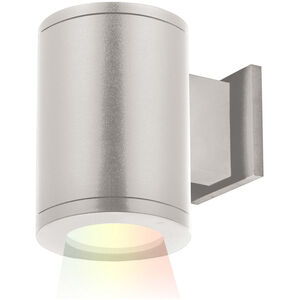 Tube Arch LED 7 inch Graphite Outdoor Wall Light in 85, Flood, Color Changing, Towards Wall