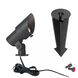 Tyler Black 7 watt LED Spot and Flood Lighting in 2700K, Low Voltage Accent Light, WAC Landscape