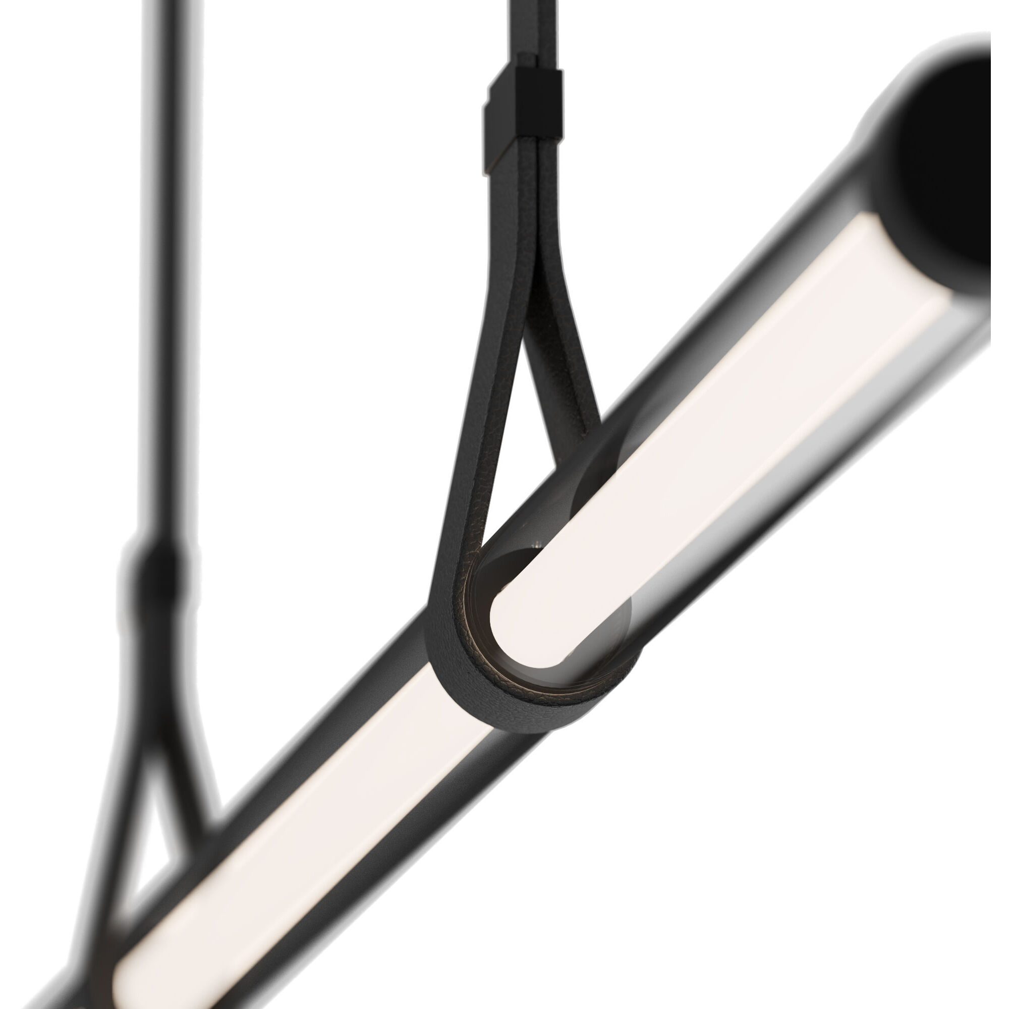 Balance Beam Linear Pendant Ceiling Light in 3500K, dweLED