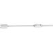 WAC 12VDC Snap-On Strip Light White Outdoor Strip Light Snap-On 12V Accessories in 120in Length Power Cable, WAC Landscape