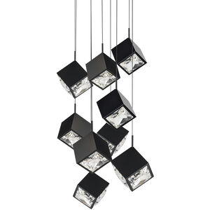 Ice Cube 9 Light 18.75 inch Pendant