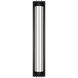 Moline LED 32 inch Black Outdoor Wall Light in 3500K, dweLED