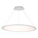 Illusion LED 34.63 inch Titanium Pendant Ceiling Light, dweLED