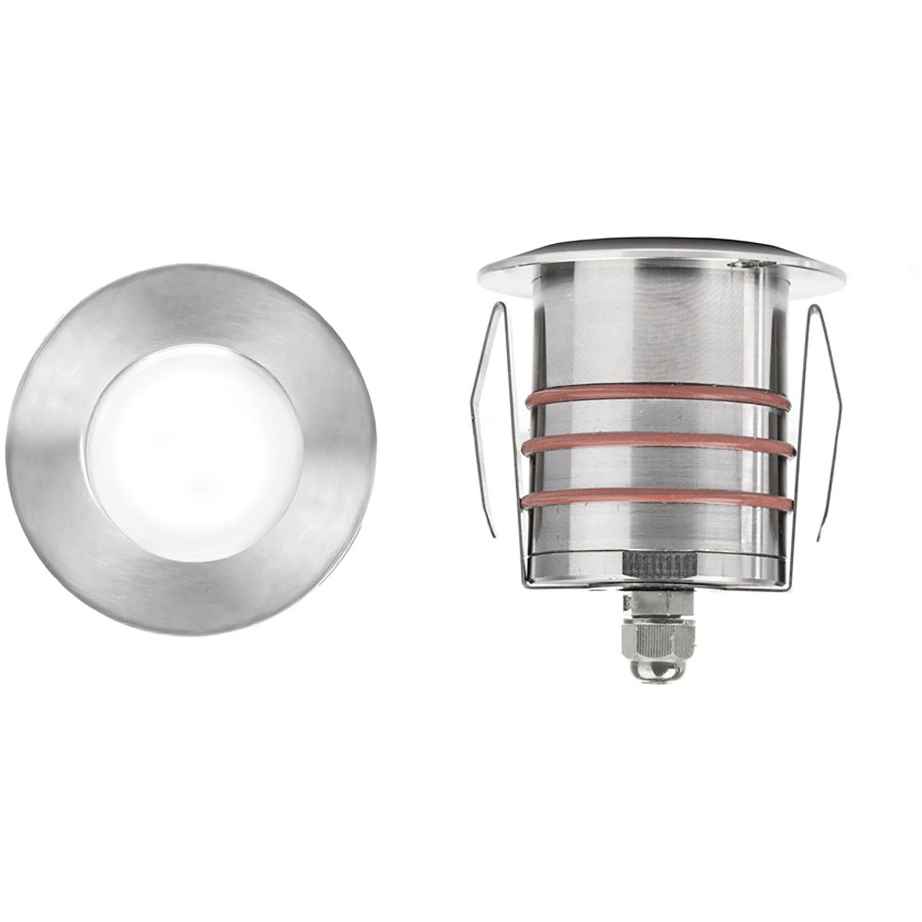 Tyler 12 4 watt Stainless Steel Path Lighting in 2700K, WAC Landscape