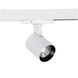 Lucio 1 Light 120 White Track Head Ceiling Light in Asymmetrical, 90, 2700K