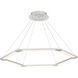Lune LED 32 inch Black Pendant Ceiling Light, dweLED