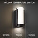 Blake 2 Light 3.75 inch Black ADA Wall Sconce Wall Light in 3500K, dweLED