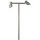 Accent Stem 12 7 watt Bronze Path and Area Light in 3000K Warm White LED, WAC Landscape