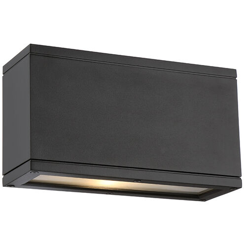 Rubix LED 5.37 inch Black Outdoor Wall Light