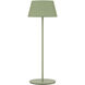 Pleat 14.75 inch 2.00 watt Lime Green Rechargeable Table Lamp Portable Light, WAC Limited