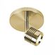 Vector LED 5 inch Brushed Brass Flush Mount Ceiling Light