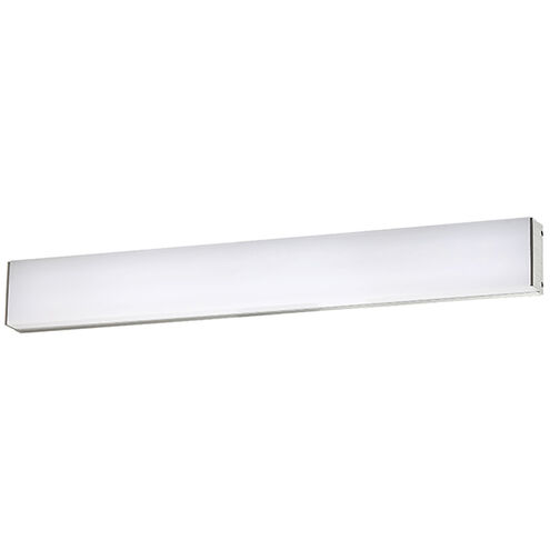 Strip LED 24 inch Brushed Aluminum Bath Vanity & Wall Light in 3000K, dweLED