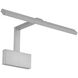 Uptown 13 watt 17 inch Brushed Nickel Picture Light Wall Light, dweLED