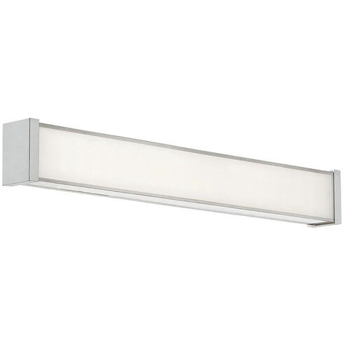 Svelte LED 22.5 inch Brushed Nickel Bath Vanity & Wall Light in 3500K, dweLED
