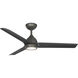 Mocha 54 inch Oil Rubbed Bronze Downrod Ceiling Fans, Smart Fan