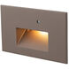 WAC 120V Step Light LED 1.5 inch Bronze ADA Step and Wall Light in Amber, WAC Lighting