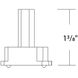 Ventrix Black Track Component Ceiling Light