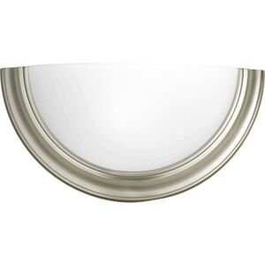 Eclipse 1 Light 15.25 inch Brushed Nickel ADA Wall Sconce Wall Light