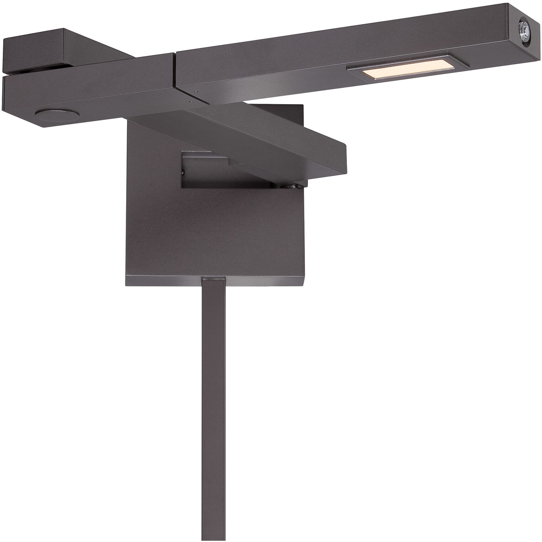 Flip Reading Light Wall Light in Bronze, dweLED