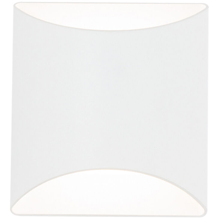 Duet Wall Sconce Wall Light in 3500K, White, dweLED
