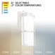 Lantern LED 14 inch White Outdoor Wall Light