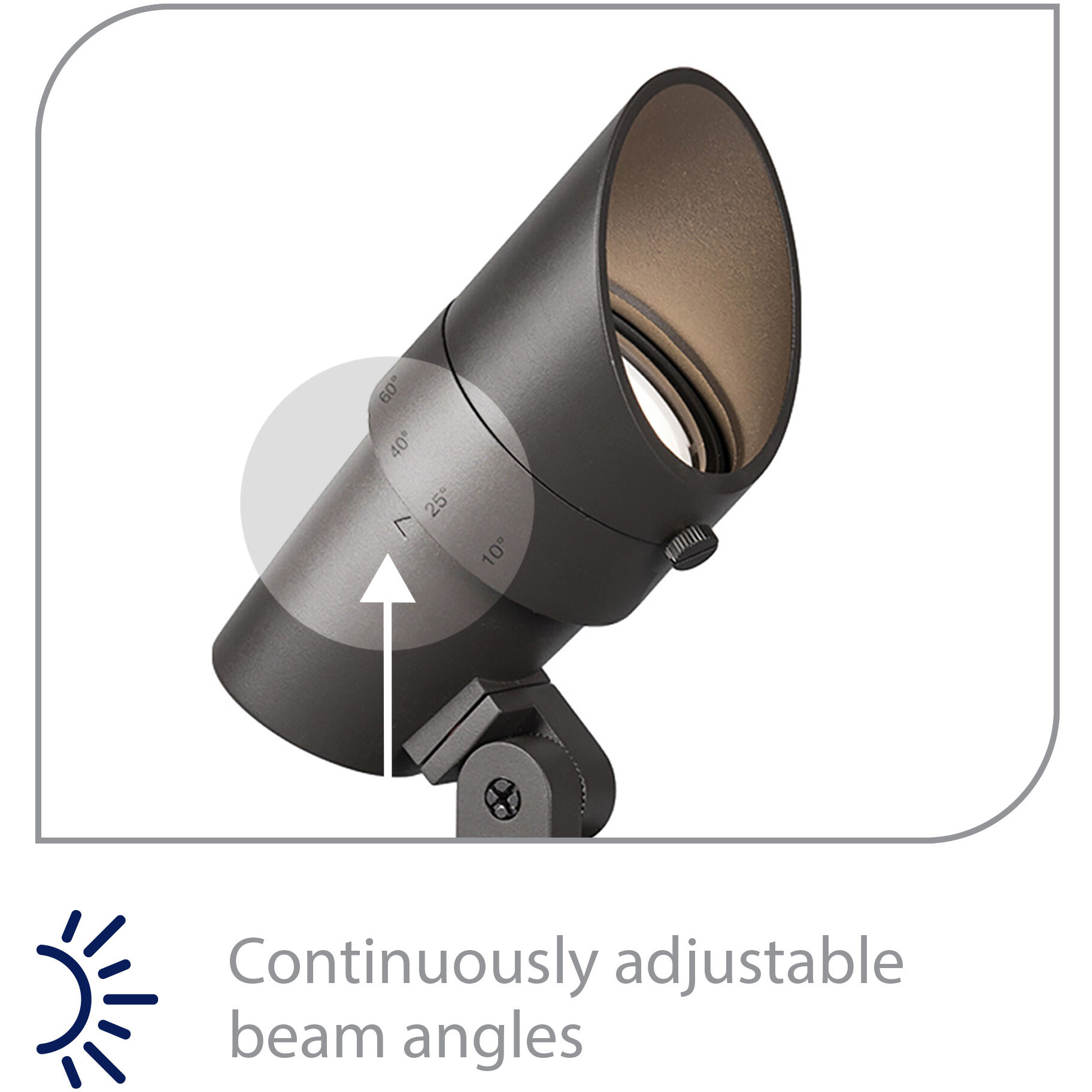 WAC Lighting 5012-30BZ Tyler Bronze 14.5 watt LED Spot and Flood