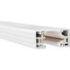 H Track 1 Light 120 White Track Component Ceiling Light