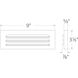 WAC 12V Surface Mounted Step Light LED 9 inch White ADA Step and Wall Light in 2700K Warm LED, WAC Landscape