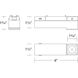 Ventrix 1 Light 48 Haze Track Fixtures Ceiling Light