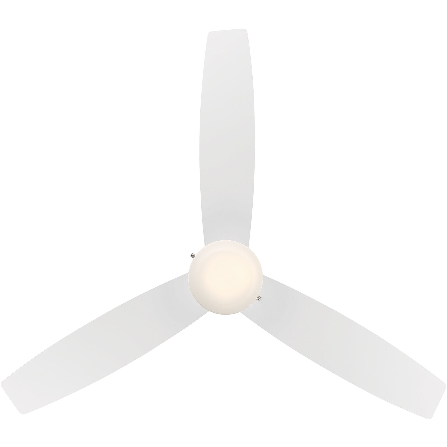Atlantis 52 inch Matte White Downrod Ceiling Fans, WAC Fans Limited