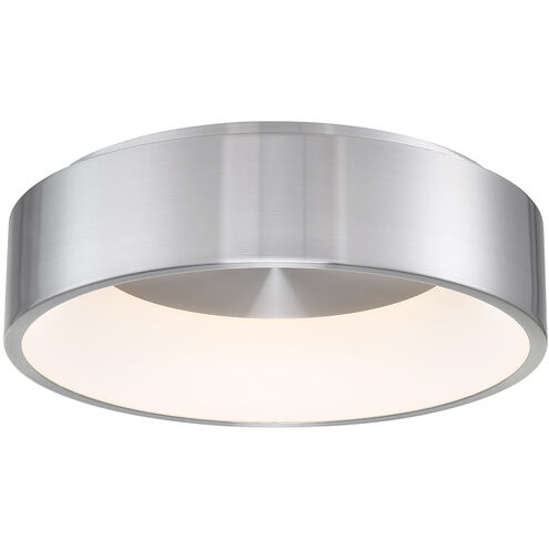 Corso LED 18 inch Brushed Aluminum Flush Mount Ceiling Light, dweLED