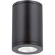 Tube Arch LED 4.88 inch Black Outdoor Flush in Flood, 90, Color Changing