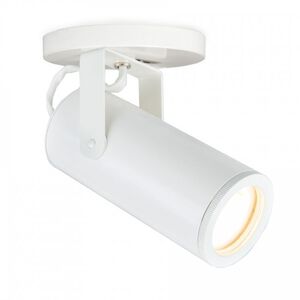 Silo LED 4.5 inch White Flush Mount Ceiling Light in 3500K
