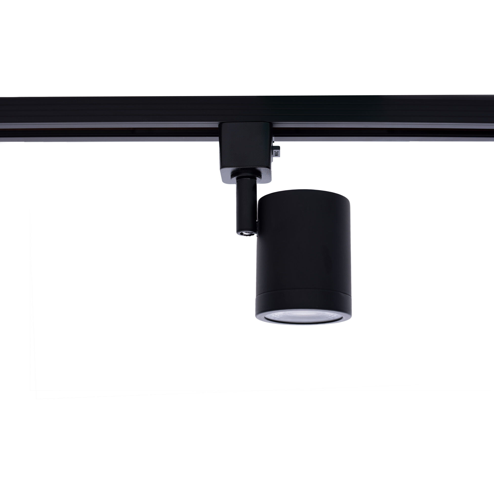 Charge 1 Light 120 Black J Track Fixture Ceiling Light in 3000K, WAC Limited