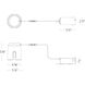 FQ Integrated LED Galvanized Steel Housing, IC Housing Only