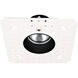 Aether LED Black Recessed Lighting in Wide, 90, 3000K, Round