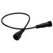 InvisiLED PRO Outdoor Submersible Black Joiner Cable in 12in Length, WAC Lighting