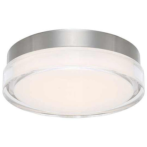 Dot 1 Light 12.13 inch Stainless Steel Flush Mount Ceiling Light